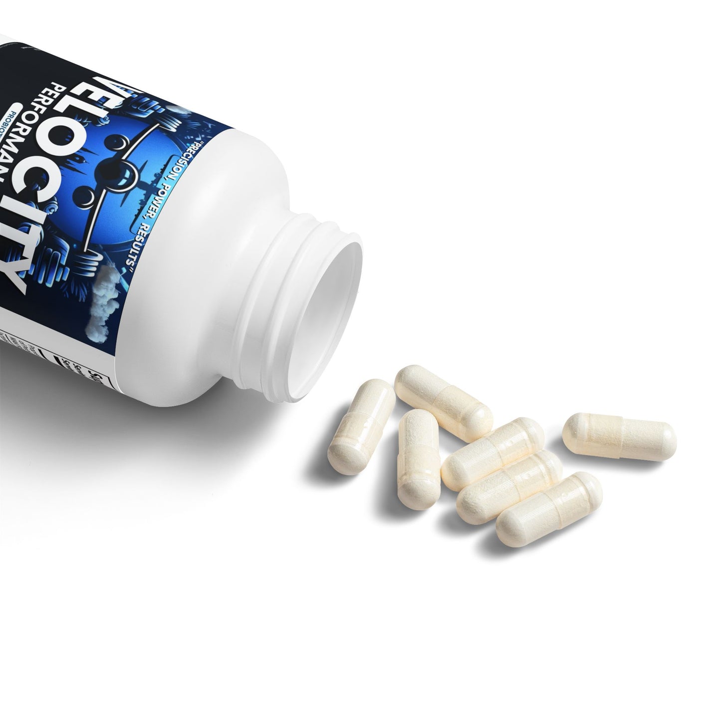 Velocity Performance Probiotics Supplement (60 Capsules) by Dumbbells & Hotels