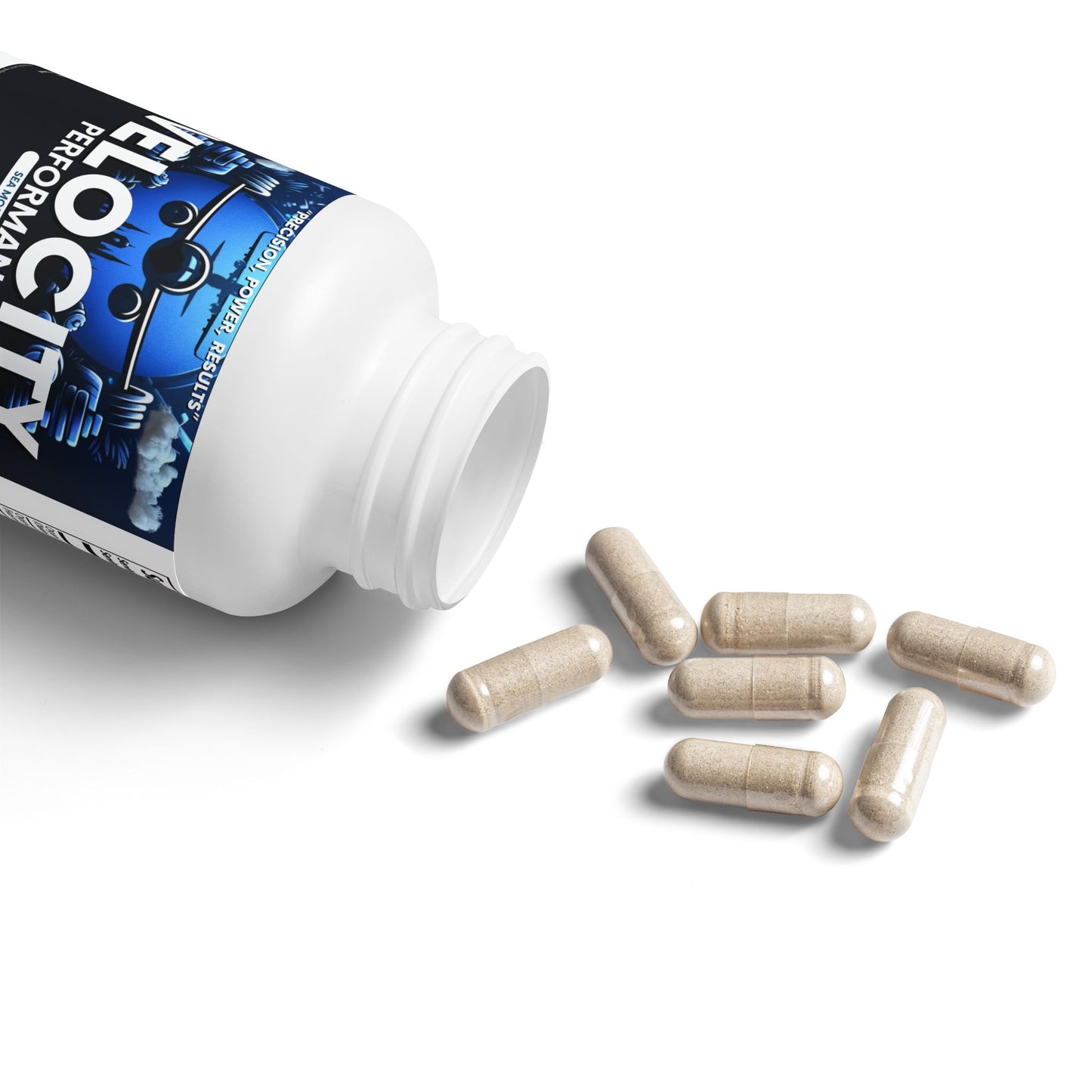 Velocity Performance Sea Moss Supplement (60 Capsules) by Dumbbells & Hotels