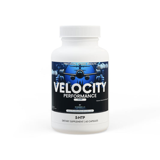 Velocity Performance 5-HTP Supplement (60 Capsules) by Dumbbells & Hotels