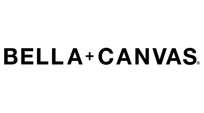 Bella + Canvas logo, representing high-quality and stylish fitness apparel.