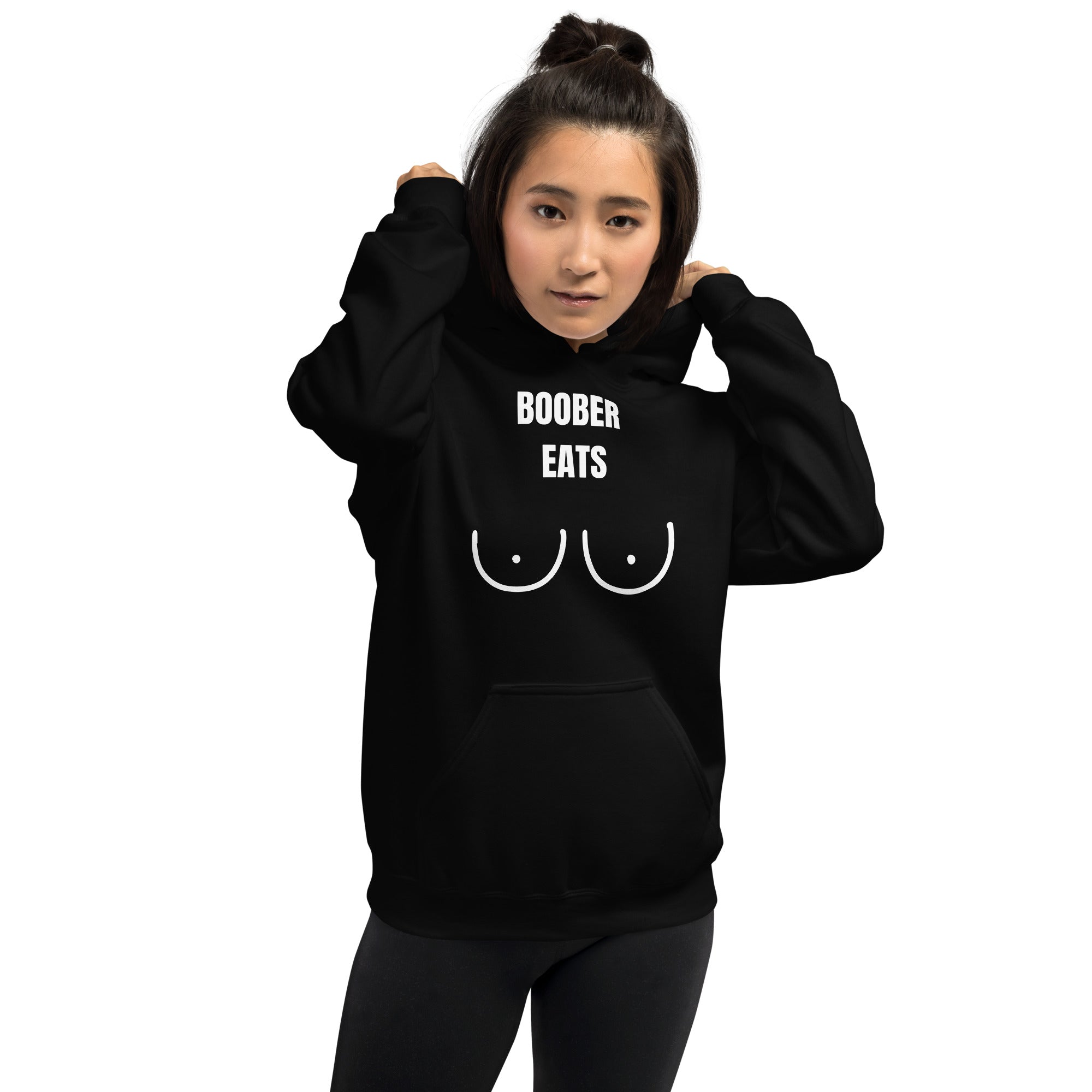 "Boober Eats" Unisex Hoodie by Dumbbells and Hotels